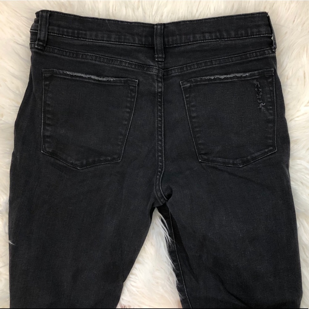 Banana Republic Distressed Black Jeans - Picture 6 of 6